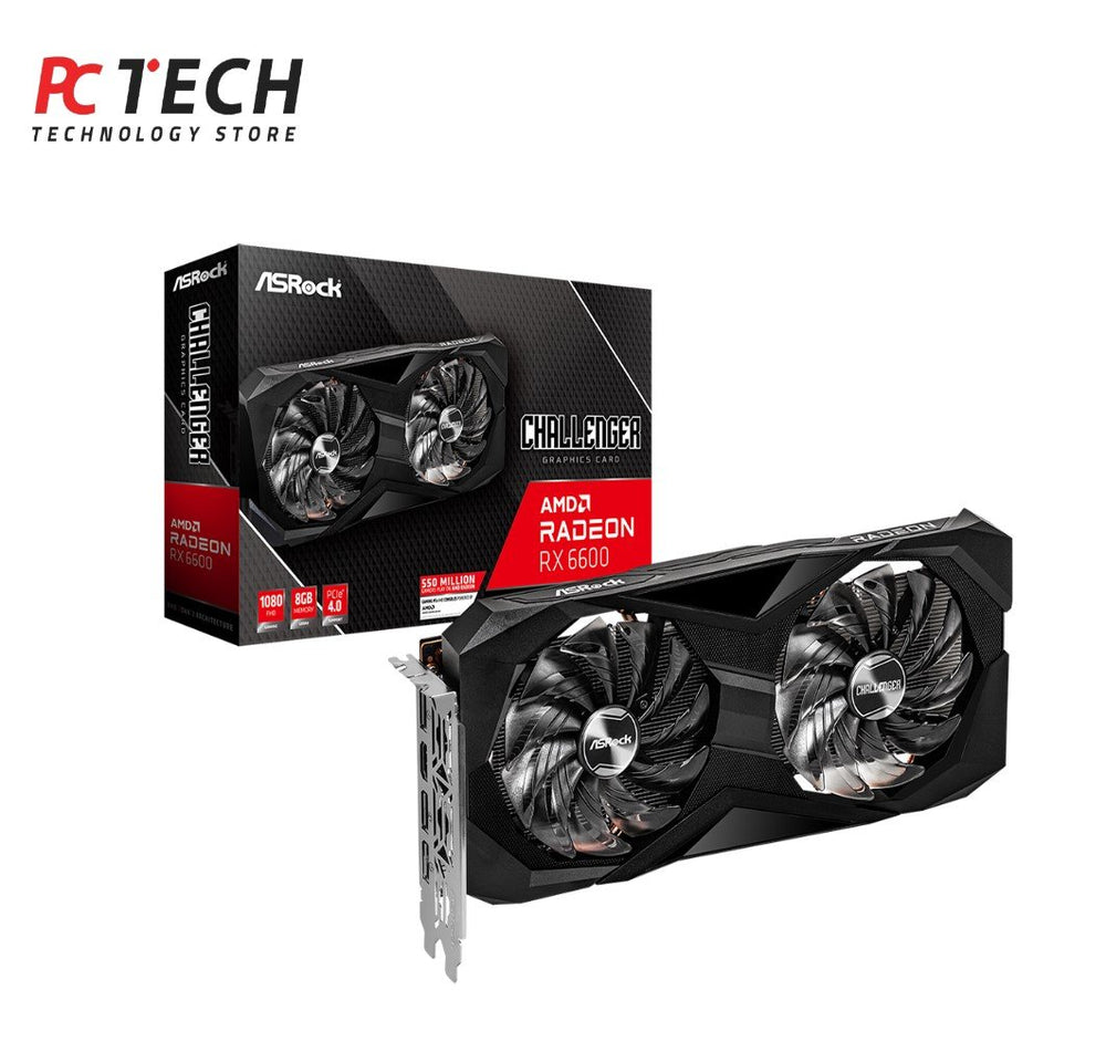 ASRock Radeon RX 6600 Challenger D 8GB - Tray Version