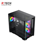 Xigmatek Crystal Storm Gaming Case – Curved Tempered Glass