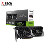 ASUS Dual RTX 5060 Ti 8GB GDDR7 OC Graphics Card | Box Version