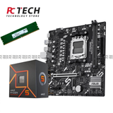 AMD Ryzen 5 7600 + ASUS PRIME B850M-F WIFI + SK hynix 8GB DDR5 5600MHz Bundle