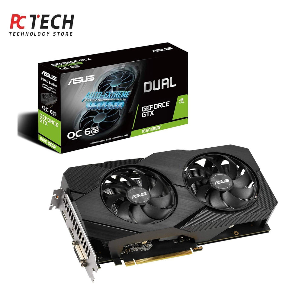 ASUS Dual GeForce GTX 1660 Super EVO OC 6GB | TRAY VERSION