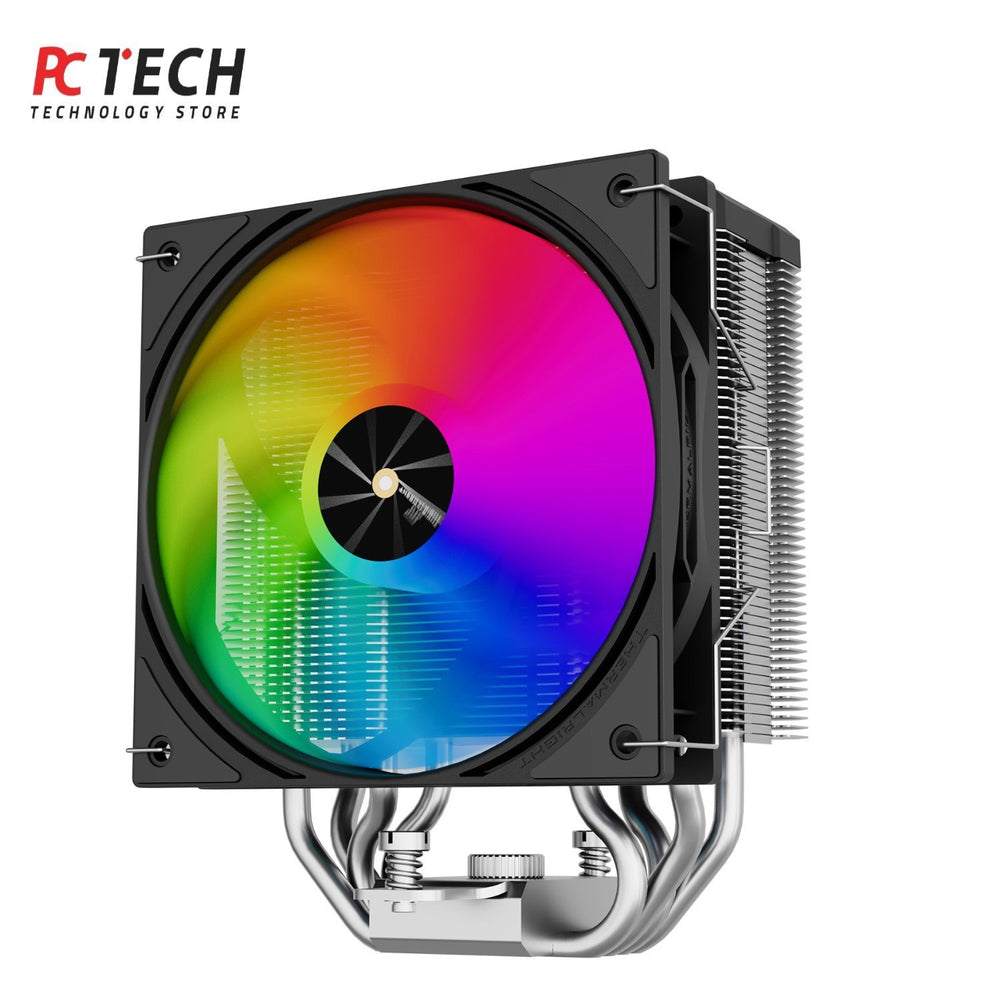 Assassin X 120 R Digital ARGB BLACK – Premium CPU Air Cooler with Digital Display