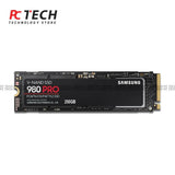 Samsung 980 PRO 256GB NVMe PCIe Gen4 M.2 SSD – Ultra-Fast