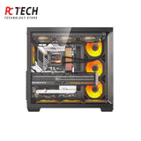 DARK FLASH C280 E-ATX Full Tower PC Case with High Airflow Design