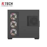 DARK FLASH C280 E-ATX Full Tower PC Case with High Airflow Design