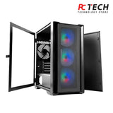 Case Technozone C400 With 4 fans 120mm ARGB
