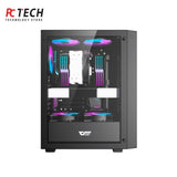 DarkFlash A305 + 650W 80+ Bronze PSU Mid‑Tower Mesh Case