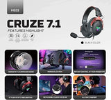 FANTECH HG31 CRUZE 7.1 USB Gaming Headset – Cinematic Surround Sound