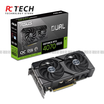 ASUS Dual EVO OC GeForce RTX 4070 SUPER 12GB Graphics Card | TRAY