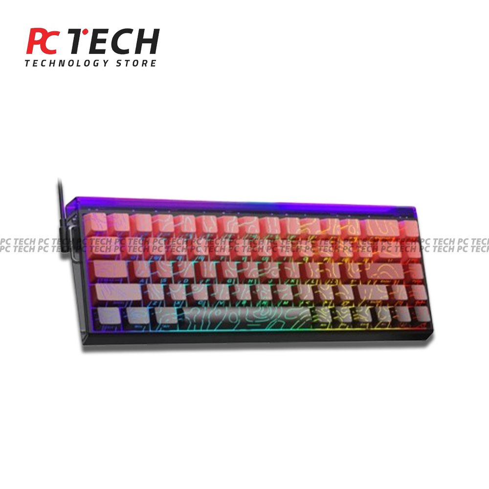 Hero 68 Wired Magnetic Gaming Keyboard RGB Gradient Black Red