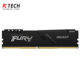 Kingston FURY Beast 16GB 3200MHz DDR4 Desktop RAM | TRAY VERSION