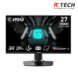 MSI G274QPF E2 27 Inch WQHD Gaming Monitor - 2560 x 1440 Rapid IPS Panel, 180 Hz / 1ms, 119% sRGB Colour Gamut, Display HDR 400, Adjustable Stand - DP 1.4a, HDMI 2.0b, USB Type-C