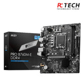 MSI PRO B760M-E DDR4 Motherboard