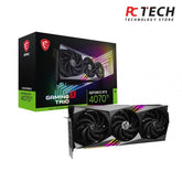 MSI RTX 4070 Ti GAMING X TRIO 12GB GDDR6X | Box Version
