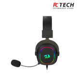 Redragon H510 Zeus X Wired Gaming Headset, 7.1 Surround, Detachable Microphone