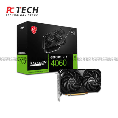 MSI GeForce RTX 4060 Ventus 2X 8GB Graphics Card | BOX
