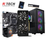 AMD Ryzen 5 5500 Gaming PC Bundle | RTX 3060 Ti 8GB | 16GB RAM