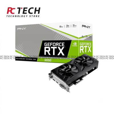 PNY GeForce RTX 3050 8GB VERTO Dual Fan GDDR6 | Box Version