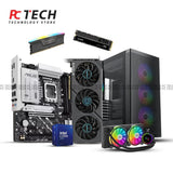 RTX 4060 Ti Gaming PC with Intel Ultra 5 225 & 16GB RGB RAM