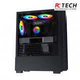 XIGMATEK Phantom 4-FAN Argb Mid Tower Case