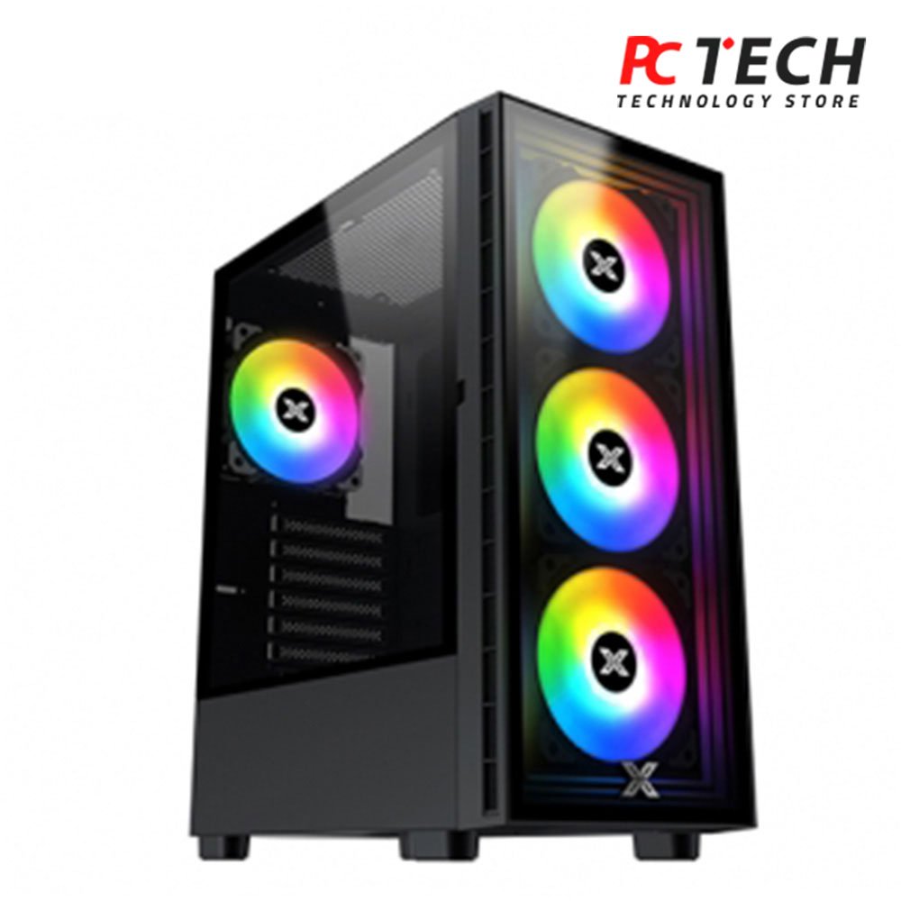 XIGMATEK Phantom 4-FAN Argb Mid Tower Case