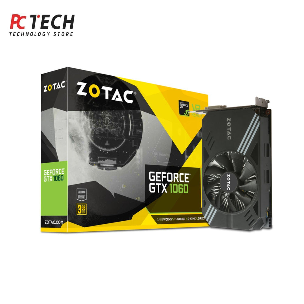 ZOTAC TWIN EDGE GTX 1060 3GB GDDR5 Graphics Card | Tray Version