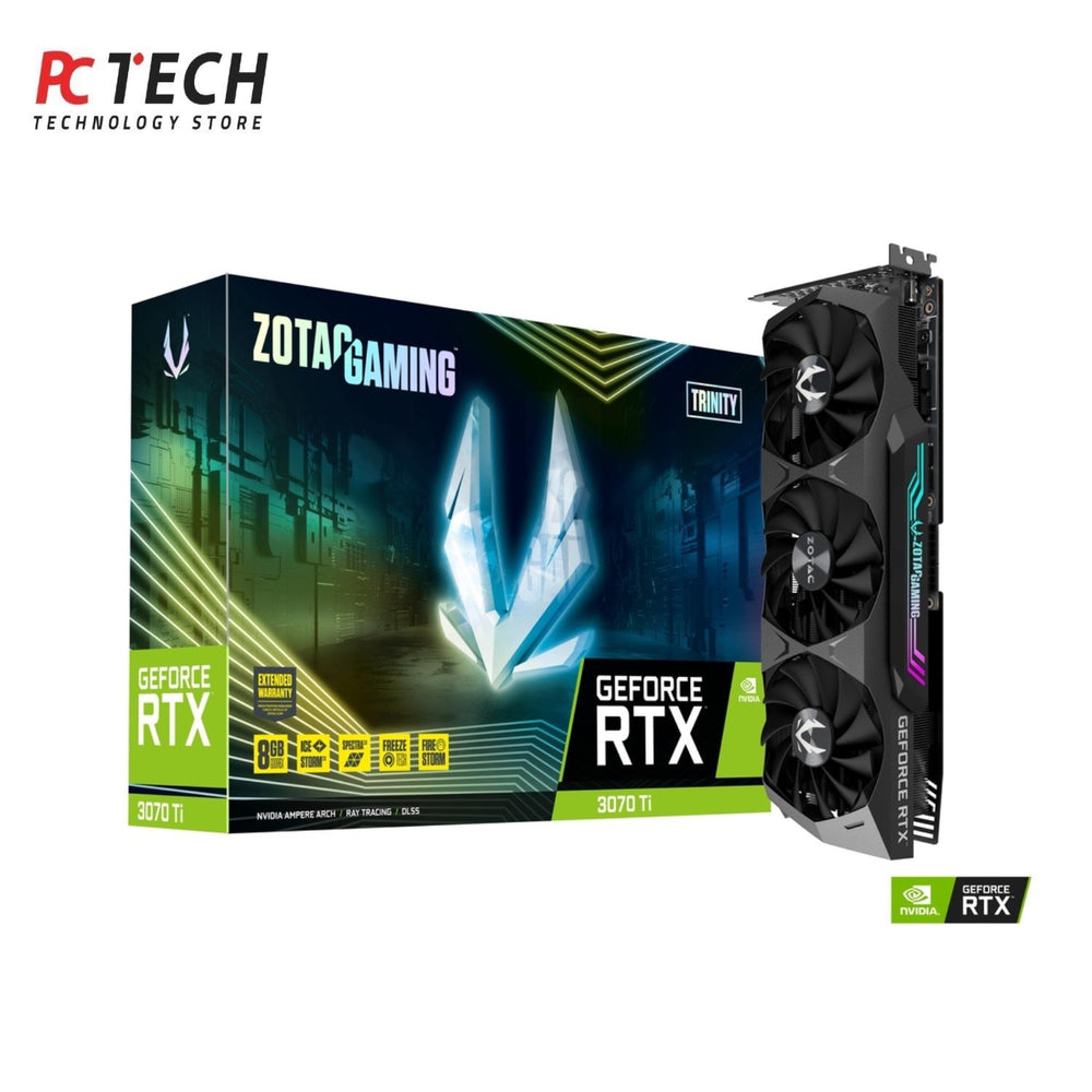 ZOTAC GAMING GeForce RTX 3070 Ti Trinity 8GB | TRAY VERSION