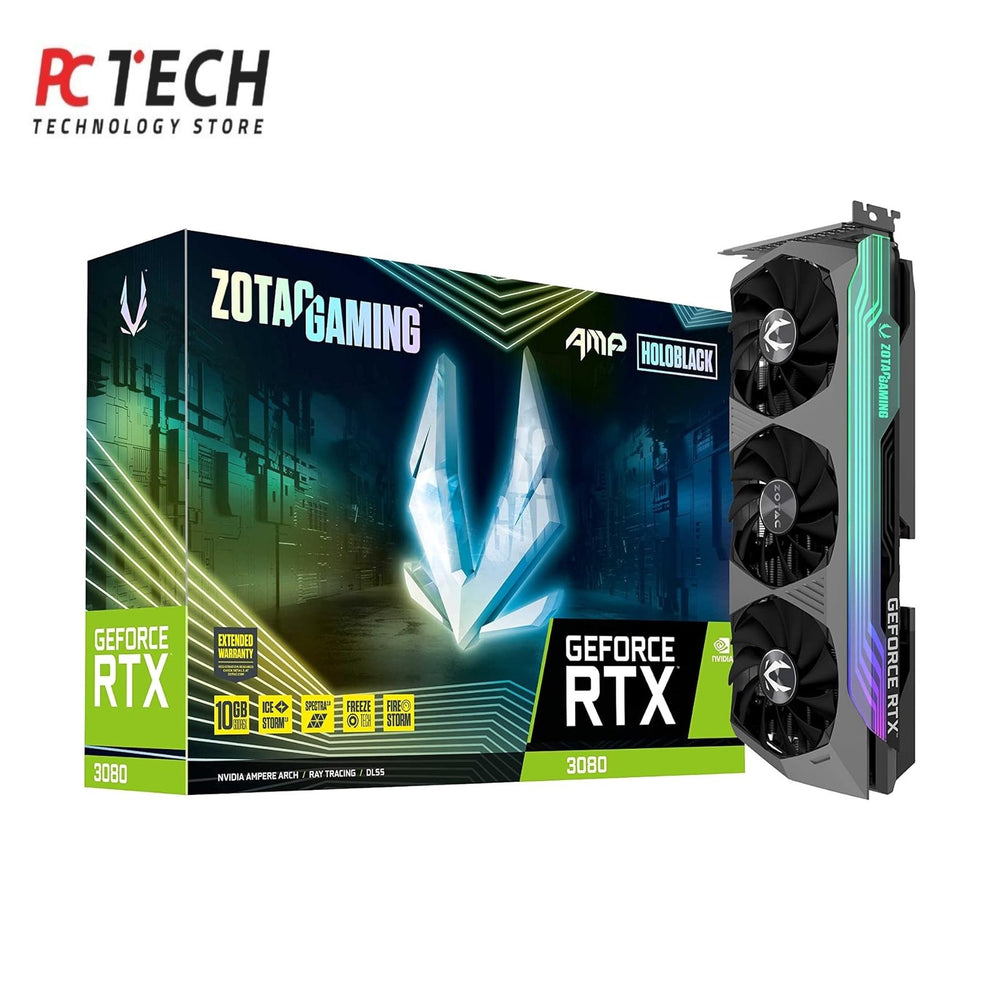 ZOTAC AMP HOLO GeForce RTX 3080 10GB GDDR6X – Tray Version