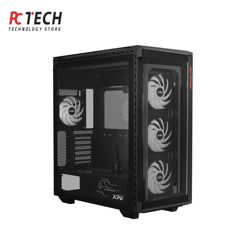 XPG Battlecruiser II Super Mid Tower Gaming Case with High Airflow Design