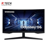 Samsung Odyssey G5 27" Curved Gaming Monitor – 2K QHD