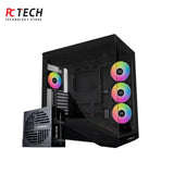 Lian Li V100R Gaming Case with 750W 80+ Bronze Power Supply – Mid Tower RGB