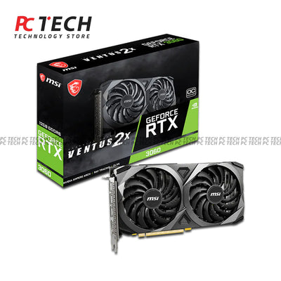 MSI GeForce RTX 3060 Ventus 2X 12GB GDDR6 – Box Version