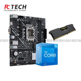 Intel Core i5-12400F + ASUS Prime H610M-K + Corsair Vengeance LPX 16GB 3200MHz Bundle
