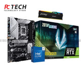 Intel Core i7-14700K + ASUS Prime Z790-P WiFi + Kingston Fury Beast 32GB DDR5 + ZOTAC Trinity RTX 3090 24GB Bundle