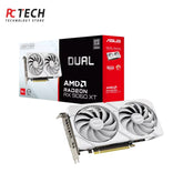 ASUS Dual Radeon RX 9060 XT 16GB GDDR6 White Edition Graphics Card