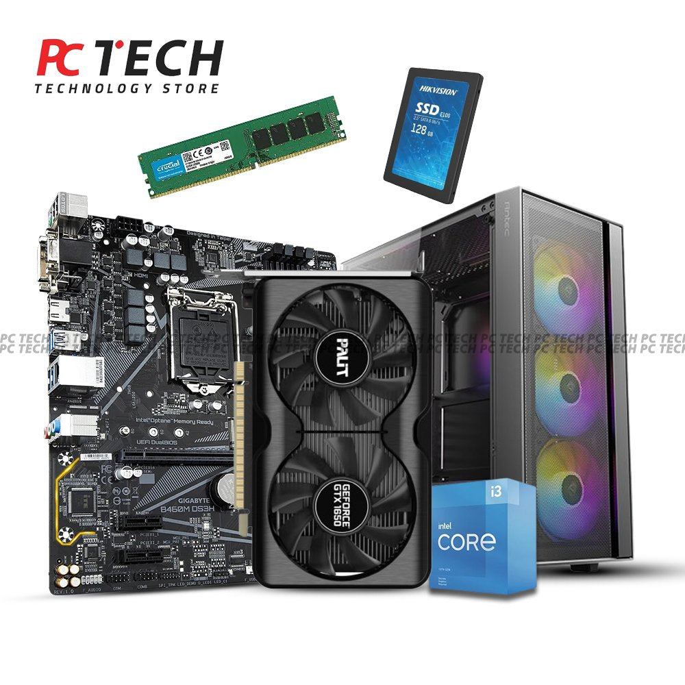 Gaming PC Build i3-10105F GTX 1650 16GB RAM