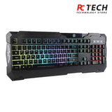 TechnoZone E9 RGB Gaming Membrane Keyboard