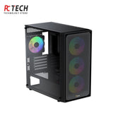 OCYPUS GAMMA C50 RGB Gaming Case – High Airflow Mid Tower PC Case