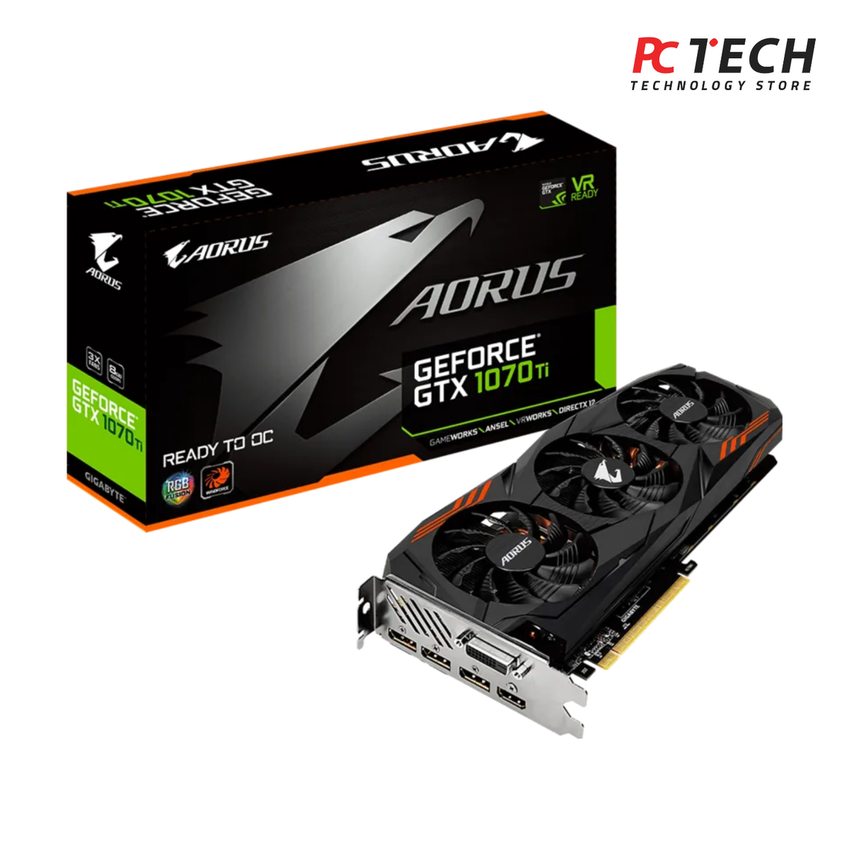 AORUS GTX 1070Ti 8G Gigabyte Gaming Graphics Card