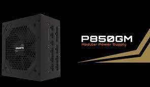 GIGABYTE P850GM 80+GOLD FULLY MODULAR