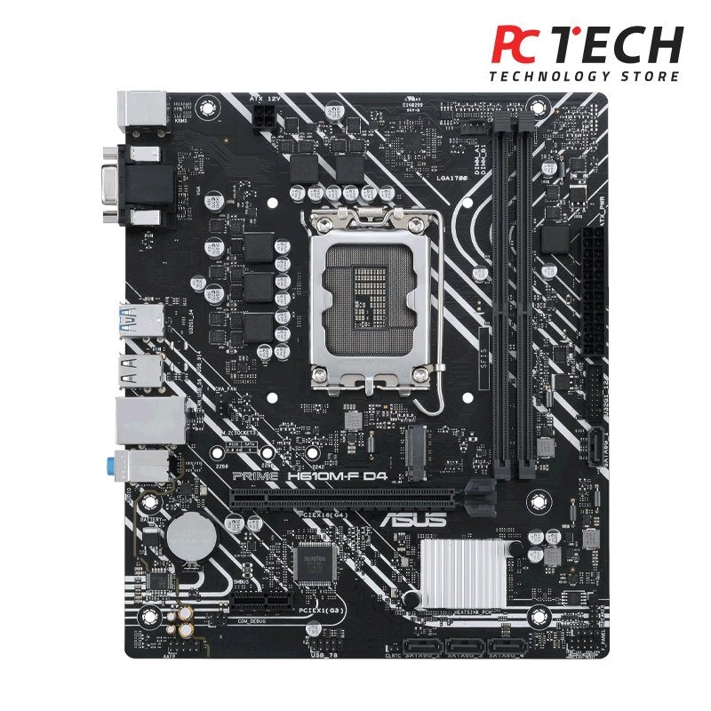 ASUS PRIME H610M-F D4 LGA 1700 Micro-ATX Motherboard