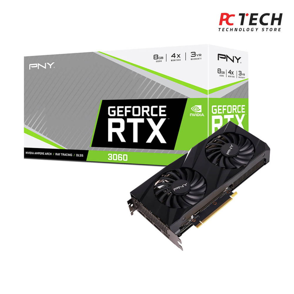PNY RTX 3060 8GB VERTO Dual Fan NVIDIA Graphics Card