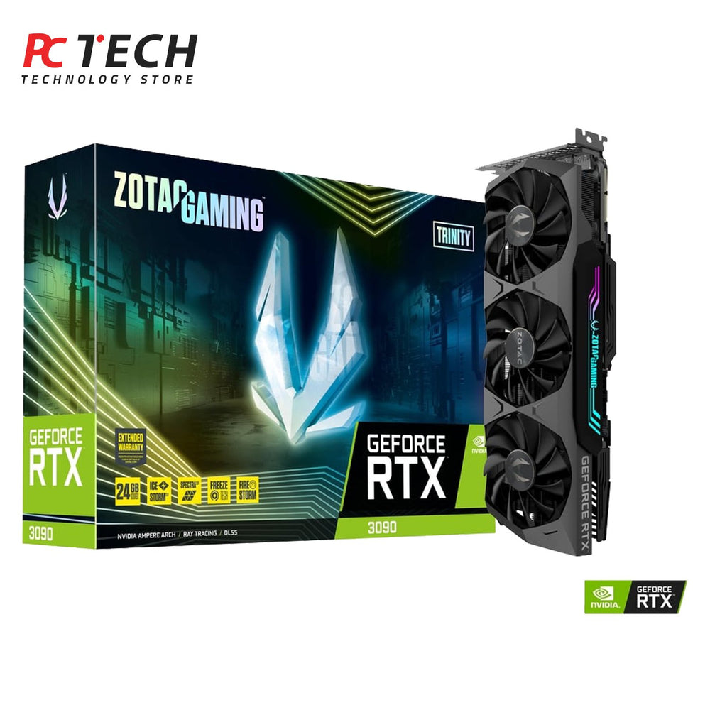 ZOTAC GAMING GeForce RTX 3090 Trinity 24GB GDDR6X - BOX VERSION