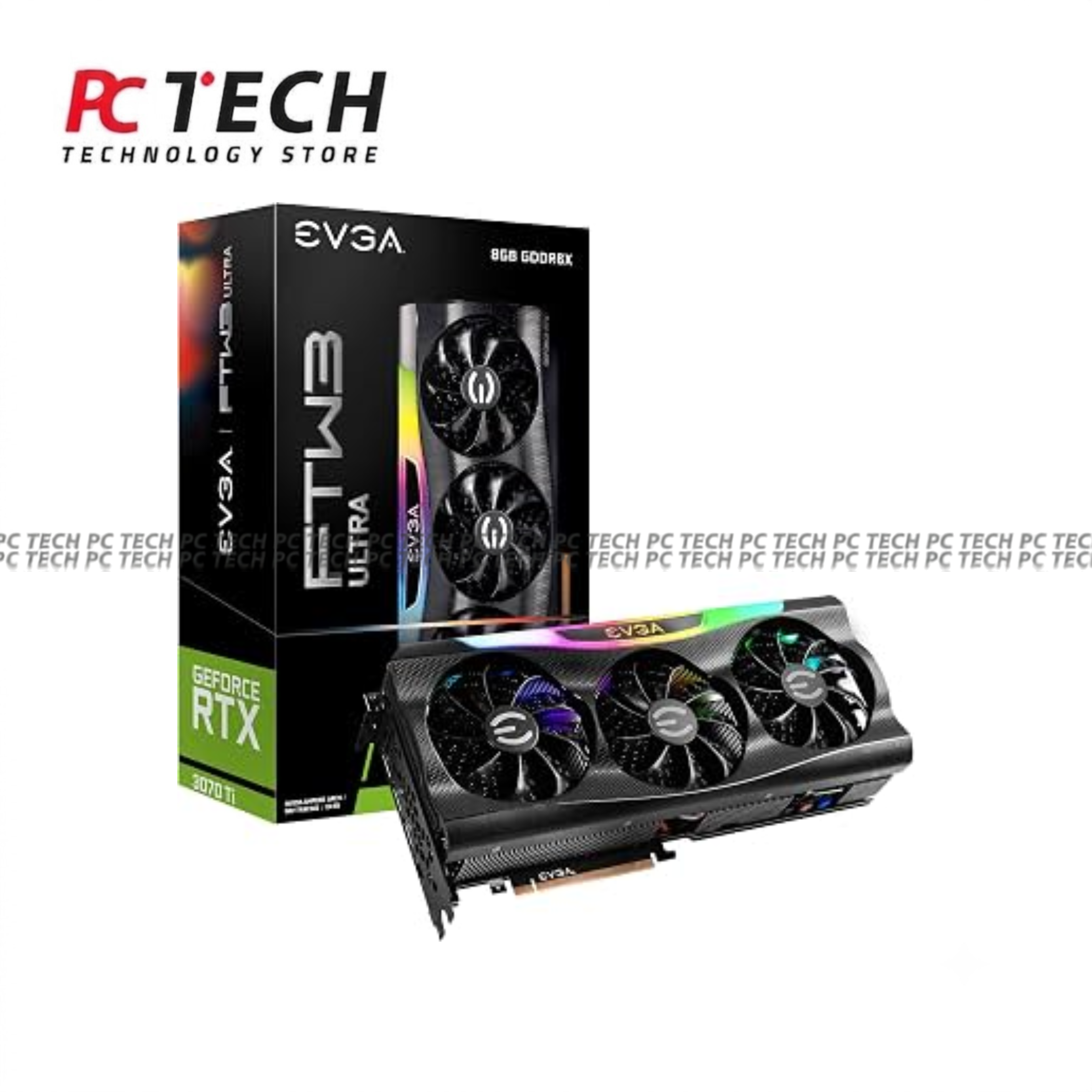 EVGA GeForce RTX 3070 Ti FTW3 ULTRA Gaming 8GB GDDR6X | Box Version