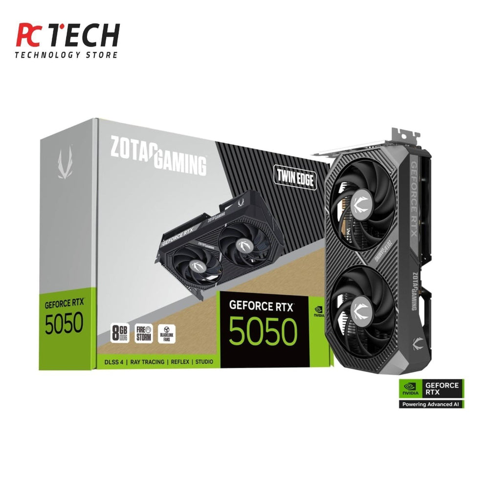 ZOTAC TWIN EDGE RTX 5050 8GB Graphics Card | Box Version