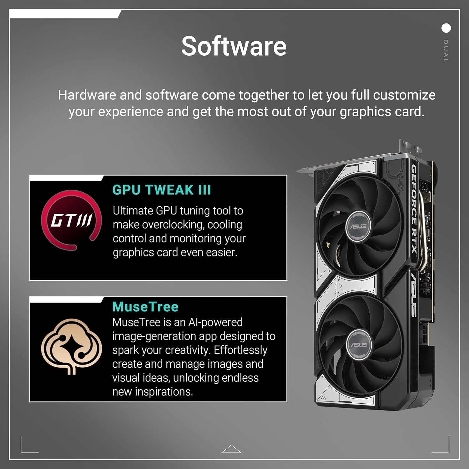 ASUS Dual GeForce RTX 5060 Ti 16GB GDDR7 | DLSS 3.5 | Ray Tracing