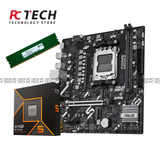 AMD Ryzen 5 9600X + ASUS PRIME B850M-F + SK hynix 8GB DDR5 5600MHz Bundle