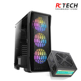 ANTEC NX360 ELITE 4FAN ARGB + PSU ATOM V450