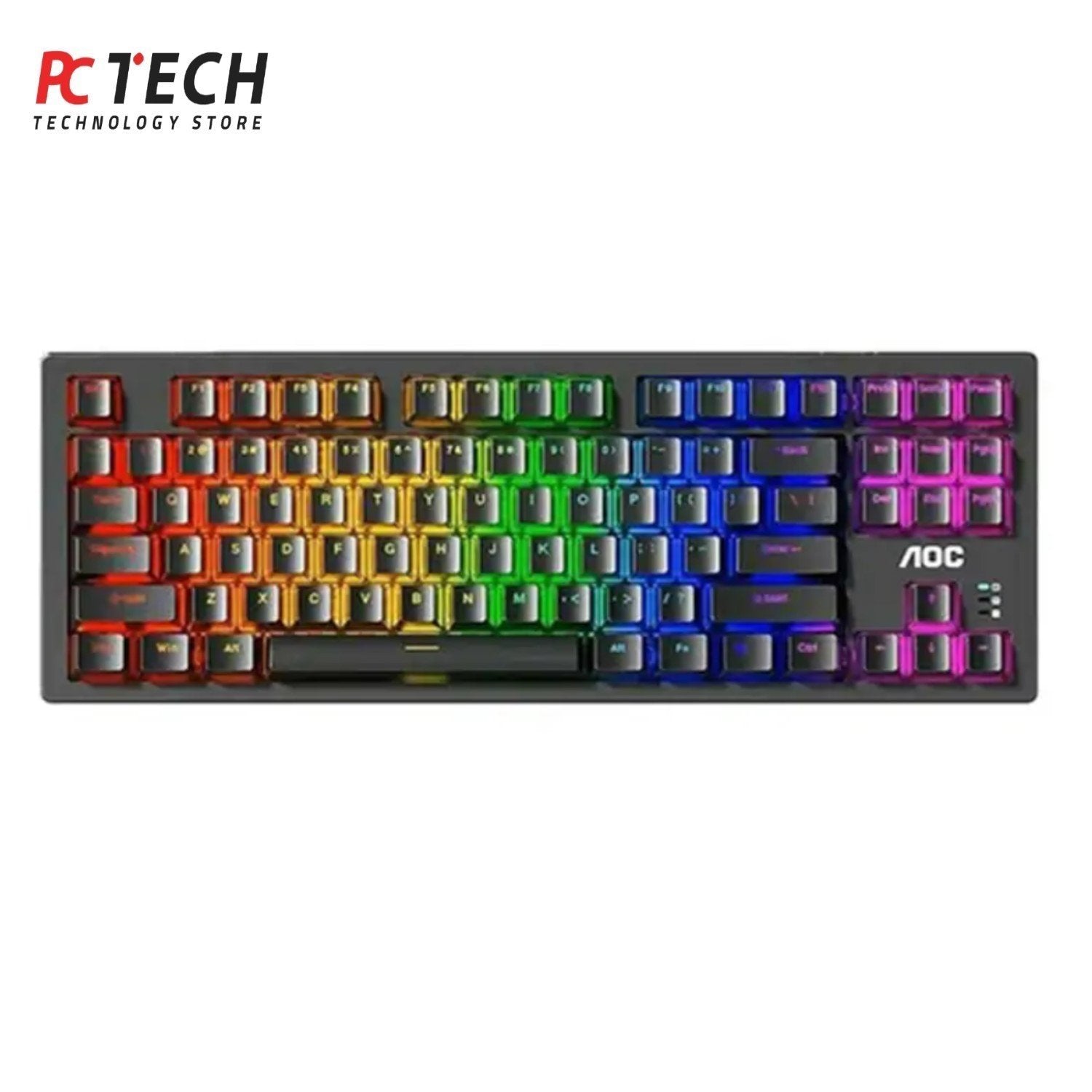 AOC GK230 RGB Gaming Keyboard for PC – USB Wired