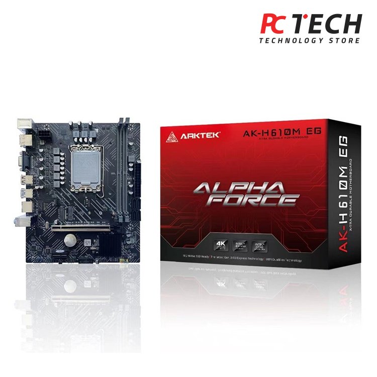 ARKTEK H610M EG DDR4 Motherboard LGA 1700